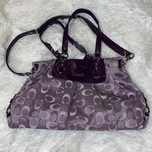Purple Coach Purse 💜💜
